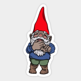 Naughty gnome Malcolm in the middle Sticker